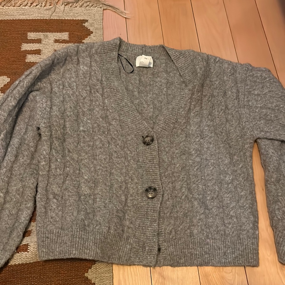 Grey Cardigan
